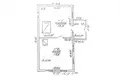 Maison 2 chambres 37 m² Piatryski, Bélarus