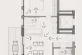 Apartamento 1 habitacion 58 m² Limnatis, Chipre