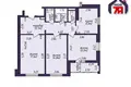 Apartamento 3 habitaciones 78 m² Minsk, Belarús