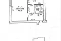 Квартира 1 комната 43 м² Лошаны, Беларусь