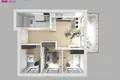 4 room apartment 75 m² Prienai, Lithuania
