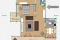 Mieszkanie 3 pokoi 126 m² Dobra Woda, Czarnogóra