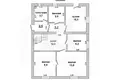House 87 m² Muchaviecki sielski Saviet, Belarus