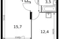 Wohnung 1 zimmer 37 m² Sapronovo, Russland