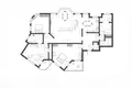 3 bedroom apartment 250 m² in Moscow, Russia