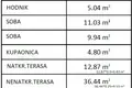 Квартира 2 комнаты  Opcina Dezanovac, Хорватия