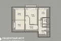 3 room apartment 50 m² Minsk, Belarus