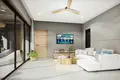 Residential complex Complex of villas with swimming pools and gardens near the beach, Samui, Thailand