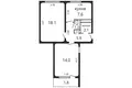 Квартира 2 комнаты 49 м² Минск, Беларусь