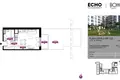 Студия 1 комната 32 м² Лодзь, Польша
