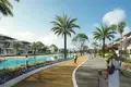 Wohnkomplex New gated complex of villas and townhouses South Bay 6 with a lagoon and beaches close to the airport, Dubai South, Dubai, UAE