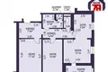 Wohnung 3 zimmer 77 m² Schdanowitschy, Belarus