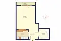 1 bedroom apartment 29 m² Warsaw, Poland
