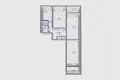 Mieszkanie 3 pokoi 72 m² Mińsk, Białoruś
