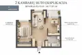 2 room apartment 61 m² Vilnius, Lithuania