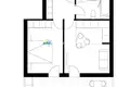 Wohnung 1 Schlafzimmer 48 m² Bar, Montenegro