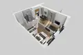Wohnung 2 zimmer 43 m² Krakau, Polen
