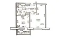 Apartamento 1 habitación 38 m² Minsk, Belarús