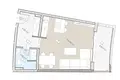 Студия 42 м² Бечичи, Черногория