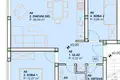 Mieszkanie 2 pokoi  Opcina Dezanovac, Chorwacja