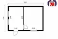 Maison 26 m² Piekalinski sielski Saviet, Bélarus