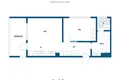 Квартира 2 комнаты 44 м² Кемпеле, Финляндия