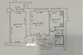Mieszkanie 2 pokoi 48 m² Mińsk, Białoruś