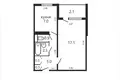 Appartement 1 chambre 33 m² Minsk, Bélarus