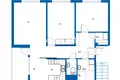3 room apartment 76 m² in Helsinki sub-region, Finland