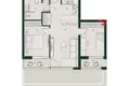 2 bedroom apartment 57 m² Tivat Municipality, Montenegro