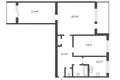 3 room apartment 58 m² in Saint Petersburg, Russia