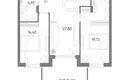 Квартира 2 комнаты 84 м² Калининград, Россия