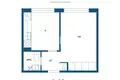 Appartement 1 chambre 28 m² Oulu sub region, Finlande
