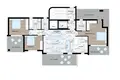 Penthouse 3 pokoi 112 m² Pafos, Cypr