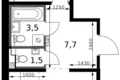 Wohnung 2 zimmer 49 m² Leninsky District, Russland