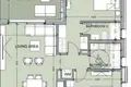 Apartamento 1 habitacion 79 m² Kato Polemidion Municipality, Chipre