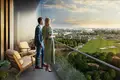 Wohnkomplex New complex of furnished apartments Fairway Residences with swimming pools and views of the golf course, Dubai Sports City, Dubai, UAE