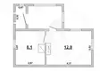 Maison 30 m² Muchaviecki sielski Saviet, Bélarus