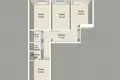 Apartamento 3 habitaciones 75 m² Minsk, Belarús