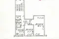 2 room apartment 42 m² Hrodna, Belarus