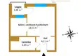 1 room apartment 28 m² Poznan, Poland