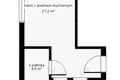 Appartement 3 chambres 55 m² Murowana Goslina, Pologne