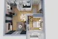 Квартира 2 комнаты 61 м² Сутоморе, Черногория