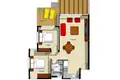 2 bedroom apartment 72 m² Akanthou, Northern Cyprus