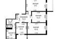 Appartement 4 chambres 78 m² Minsk, Bélarus