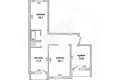 Apartamento 3 habitaciones 77 m² Muchaviecki sielski Saviet, Belarús