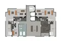 Квартира 2 комнаты 46 м² Оба, Турция