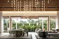 Residential complex Luxury villas in Thai traditional architectural style, with swimming pools, surrounded by greenery, Phuket, Thailand