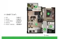 Wohnung 2 zimmer 72 m² Aksu, Türkei
