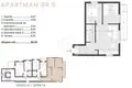 Wohnung 2 zimmer 58 m² Becici, Montenegro
